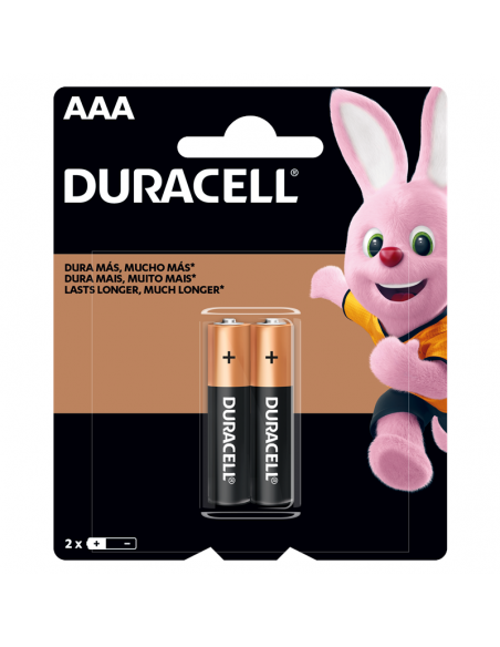 PILAS DURACELL BLISTER AAA 2UN