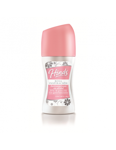 DESODORANTE PERSONAL HINDS ROLL-ON ROSA INSPIRACIóN 60 GR