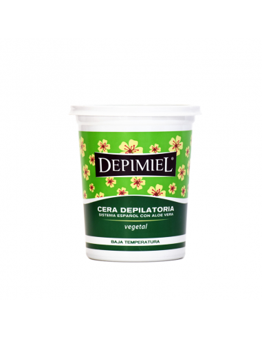 CERA  DEPILATORIA DEPIMIEL VEGETAL PERLAS 400 GR
