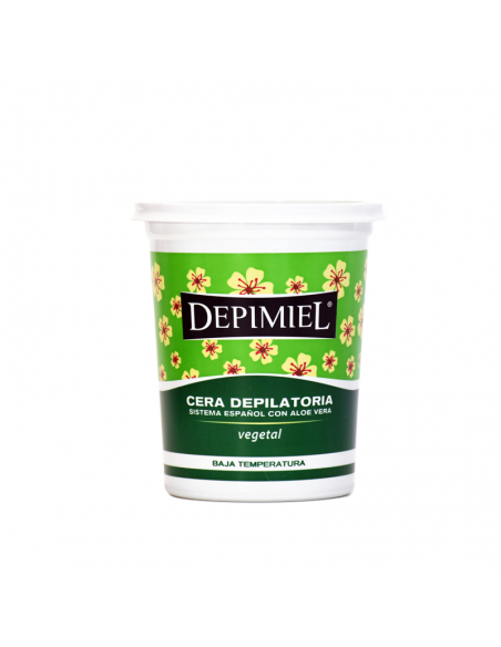 CERA  DEPILATORIA DEPIMIEL VEGETAL PERLAS 400 GR