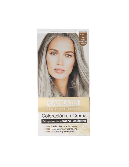 KIT CON AMONIACO CAPILATIS T10.1 RUBIO EXTRA CLARO CENIZA  