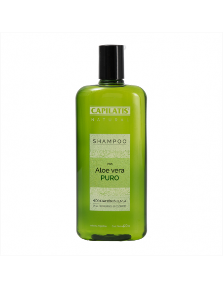 SHAMPOO CAPILATIS ALOE VERA ORGANICO 420 CC