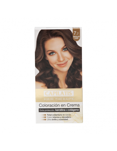 TINT CAPILATIS KIT T7.7CHOCOLATE CLARO
