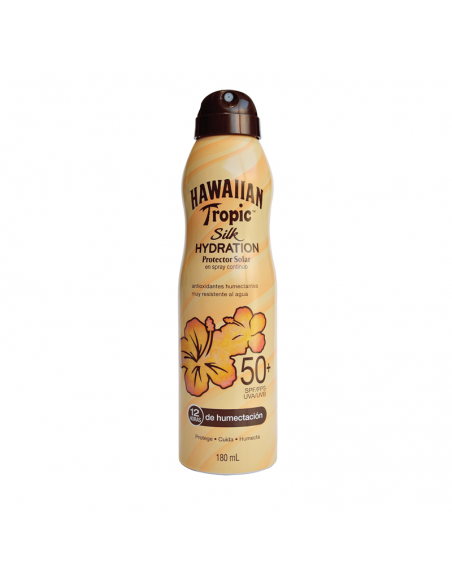 PROT SOLAR HAWAIIAN T SILK SPRAY F50 X180