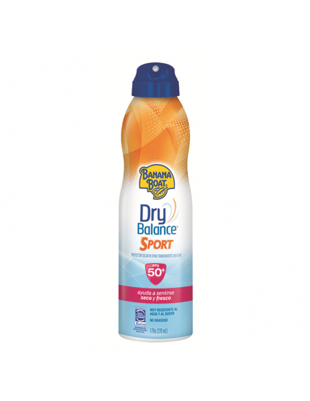 PROTECTOR SOLAR BANANA BOAT BALANCE SPORT SPRAY FPS50 170 GR