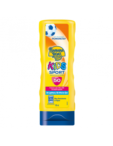 PROTECTOR SOLAR BANANA BOAT FPS50 KIDS SPORT 180 CC