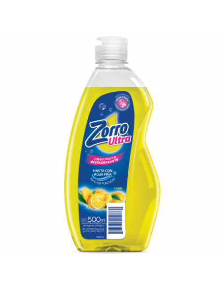 DET.ZORRO ULTRA LIMON 500CC