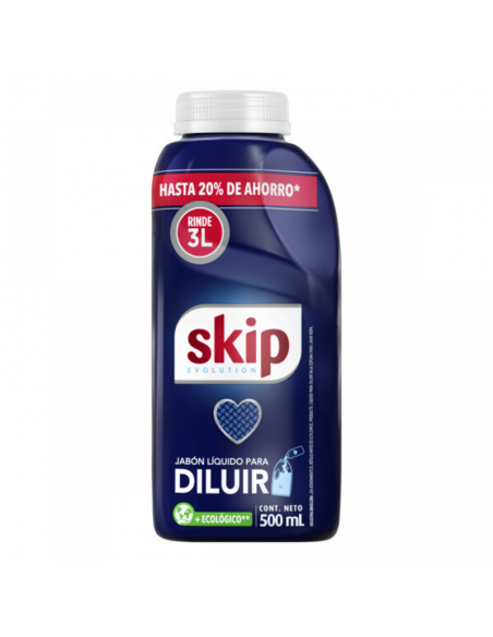 DET.LIQ SKIP B.E P/DIL 500CC + BOT VAC 3L