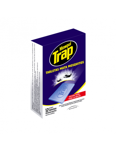 INSECTICIDAS MOSQUITRAP TABLETAS 12 UN