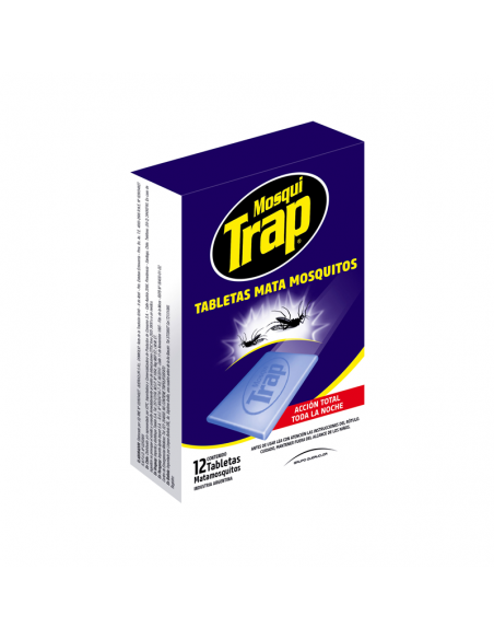 INSECTICIDAS MOSQUITRAP TABLETAS 12 UN