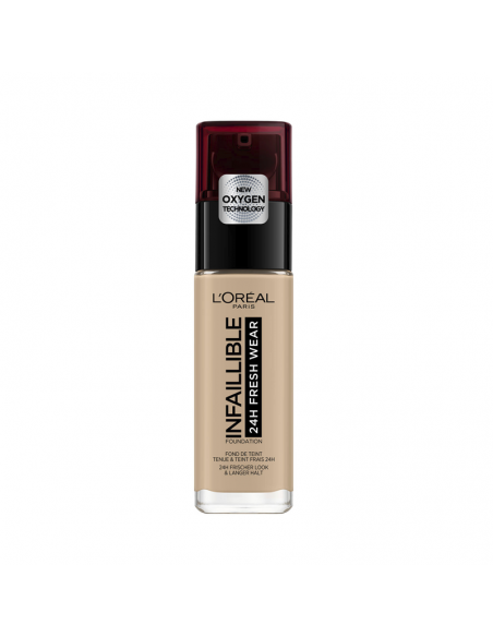 BASE LOREAL INF 24HS 145 BEIGE ROSE