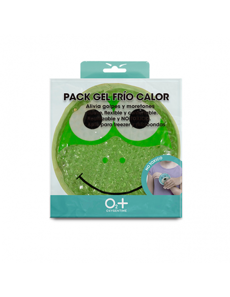 ACCESORIOS O2+ GEL FRIO CALOR SAPO  