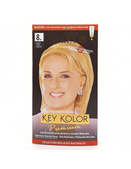 TINT SILKEY PREMIUM Nº8ML RUBIO CLARO NAT