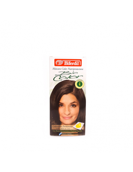 KIT CON AMONIACO BIFERDIL BIOCOLOR KIT 4 CASTAñO  
