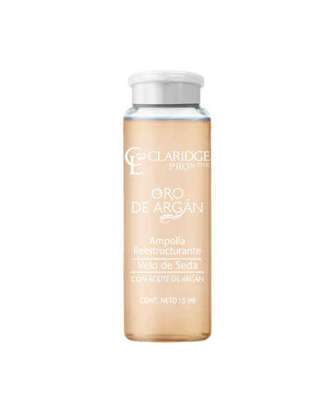 AMPOLLA CLARIDGE ORO ARGAN 15CC