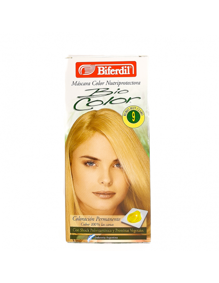 TINT BIFERDIL BIOCOLOR KIT 9 RUB MUY CL