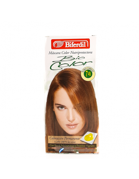 TINT BIFERDIL BIOCOLOR KIT 7.45 RUB COB