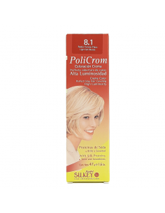 TINT POLICROM POMO Nº8.1 RUBIO CENIZA CLA