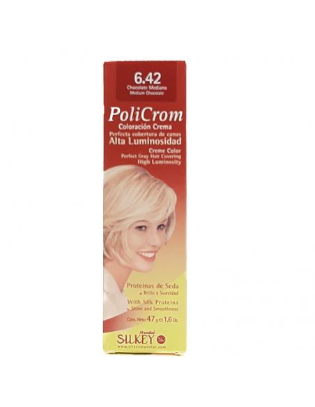 TINT POLICROM POMO Nº6.42 CHOCO MEDIANO