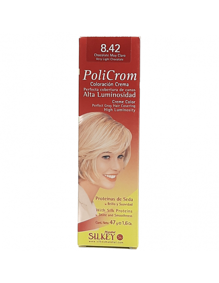 TINT POLICROM POMO Nº8.42 CHOCO M CLARO