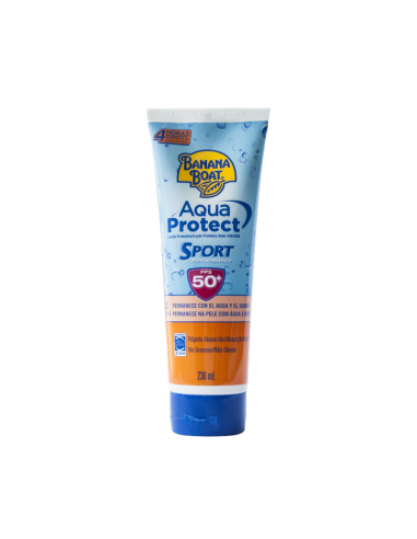 PROTECTOR SOLAR BANANA BOAT AQUA PROTECT SPORT FPS50 LOCION 236 CC