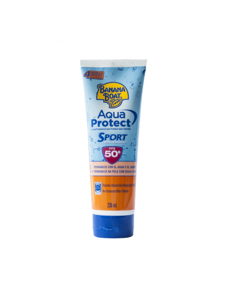 PROTECTOR SOLAR BANANA BOAT AQUA PROTECT SPORT FPS50 LOCION 236 CC