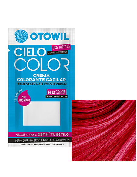 TINT CIELO COLOR ROJO X47 GR