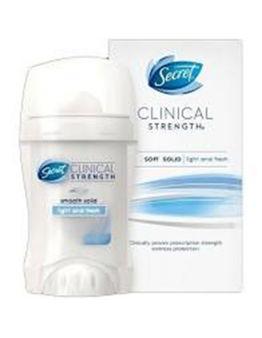 DESODORANTE PERSONAL SECRET CLINICAL LIGHT&FRESH 45 GR