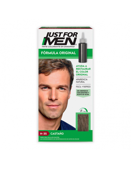 TINT JUST FOR MEN CABELLO CASTAÑO X60