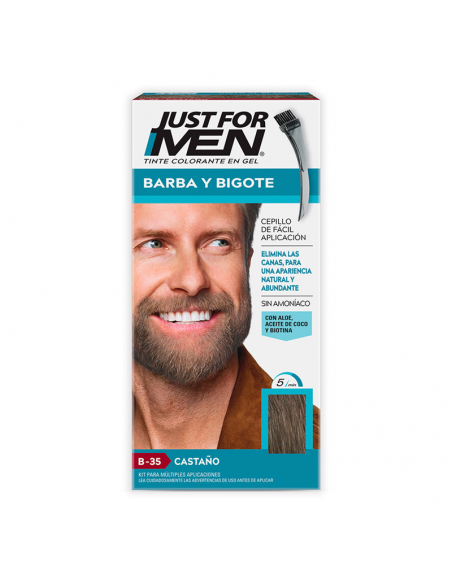 TINT JUST FOR MEN BARB.Y BIGOT CASTAÑO