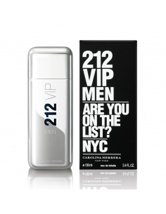 C HERRERA 212 VIP MEN EDT X100CC