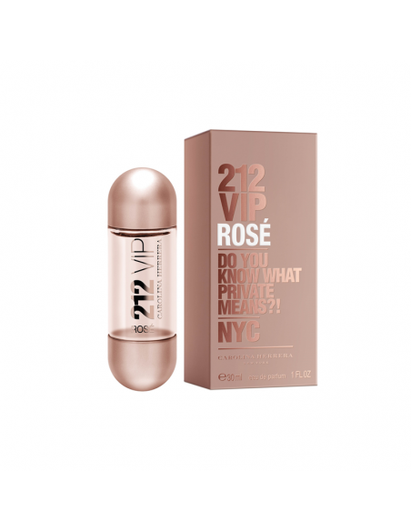 C HERRERA 212 VIP ROSE FEM EDP X30CC 