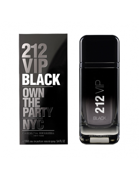 C HERRERA 212 VIP BLACK MEN EDP X100CC 