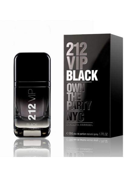 C HERRERA 212 VIP BLACK MEN EDP X50CC 