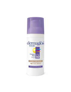 PROT SOLAR DERMAGLOS F50 FACIAL T MEDIO 50