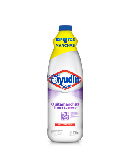 QUITAMANCHAS AYUDIN ROPA BLCO SUPR 700CC