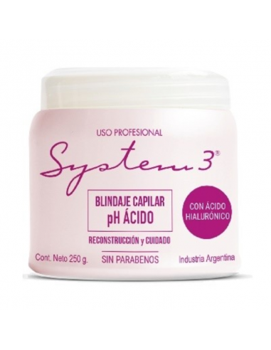 CREMA DE TRATAMIENTO SYSTEM 3 BLINDAJE CAPILAR 250 GR