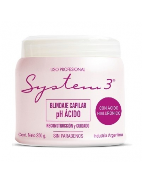 CREMA DE TRATAMIENTO SYSTEM 3 BLINDAJE CAPILAR 250 GR