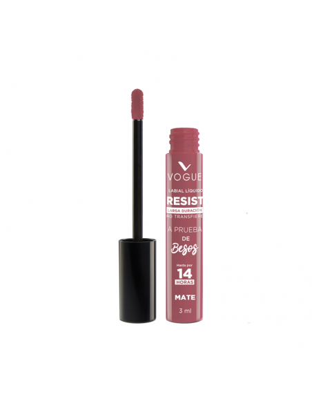 LABIALES VOGUE RESIST LIQUIDO 100% MATTE FABULOSA  