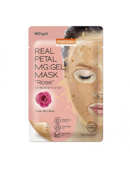 MASCARA PUREDERM REAL PETAL ROSE