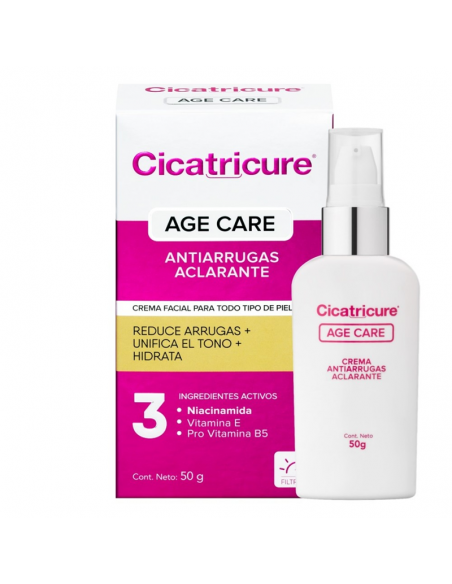 CR CICATRICURE AGE ACLARANTE 50GR