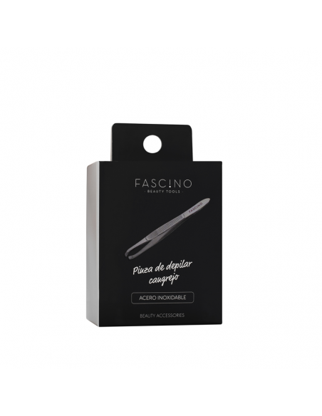 PINZA DE DEPILAR FASCINO CANGREJO RECTA
