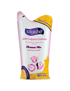 JABONES DE TOCADOR ALGABO FLOWER MIX DP 300 CC