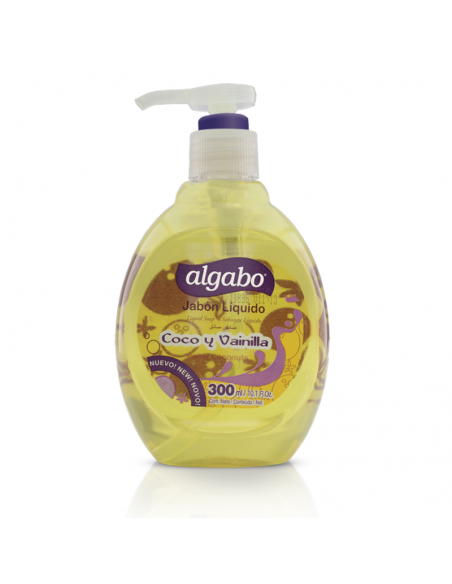 JABON LIQ ALGABO COCO Y VAIN 300CC