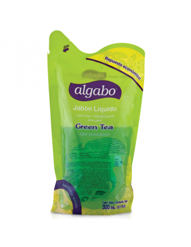 JABONES DE TOCADOR ALGABO GREEN TEA DP 300 CC