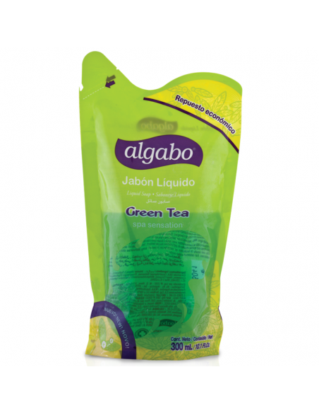JABONES DE TOCADOR ALGABO GREEN TEA DP 300 CC
