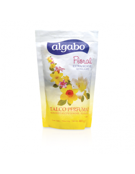 TALCO ALGABO FLORAL BOLSA 400GR
