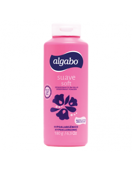TALCOS ALGABO SUAVE ROSA TALQUERA 180 GR