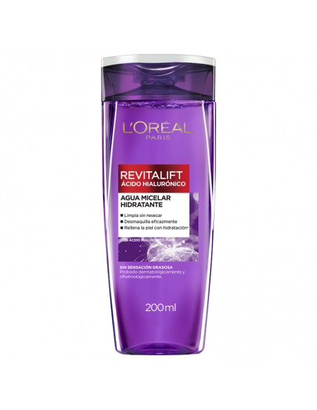 AGUA MICELAR LOREAL A.HIALURONICO X200CC