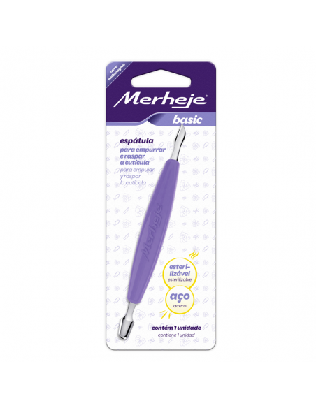 ESPATULA PARA MANICURIA MERHEJE X1